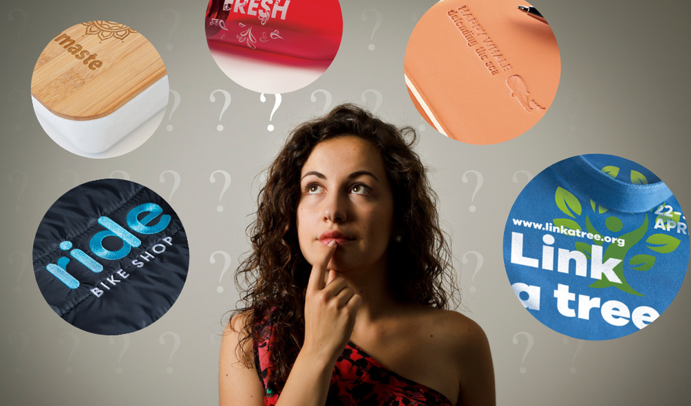 Proposez-vous plusieurs techniques de marquage ?” — Oui, et on vous explique tout !