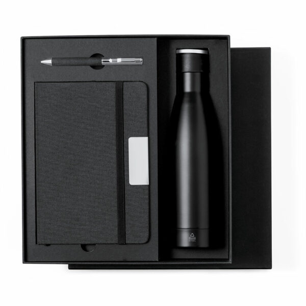 Set premium thermos 500 ml et bloc-notes personnalisé – Image 2