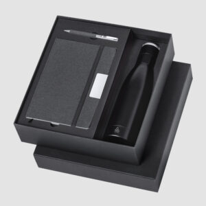 Set premium thermos 500 ml et bloc-notes personnalisé