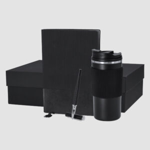Coffret gobelet thermos en acier inoxydable personnalisé - 470 ml