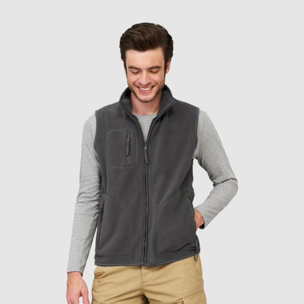6554-copies51000.jpg Gilet polaire sans manches personnalisé - 320 g/m² – Image 1