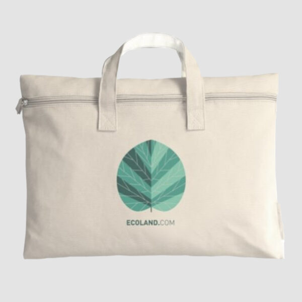 Sacoche affaires zippée BIOBIZ personnalisée - 30 x 40 cm – Image 4
