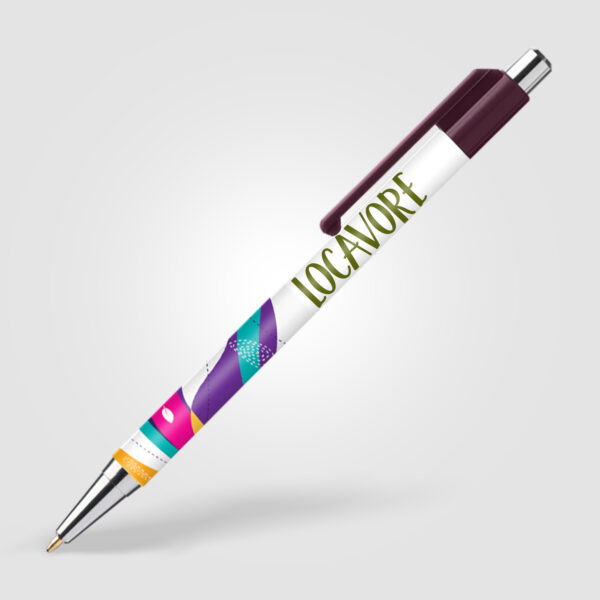 Stylo Astaire chrome avec trim coloré – Image 12