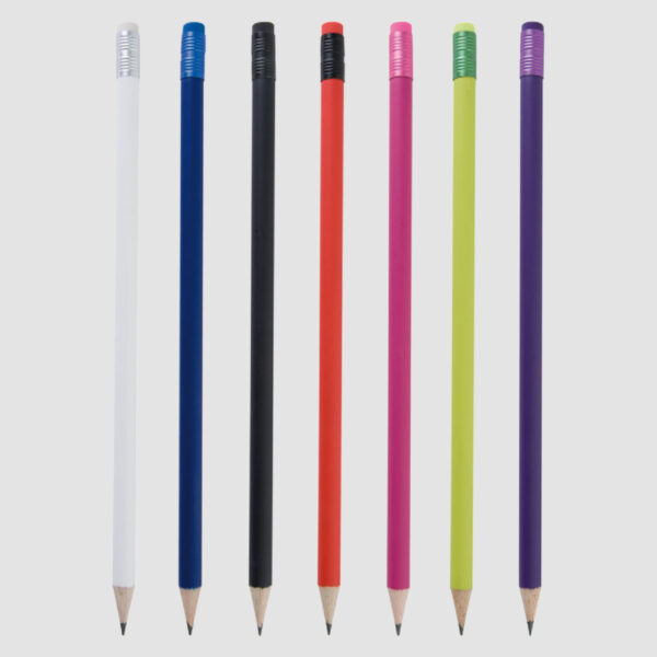 Crayon de Papier avec Gomme en Bois de Pulay Certifié personnalisé – Image 1