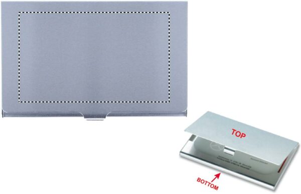 Étui Cartes de Visite en Aluminium personnalisé – Image 2