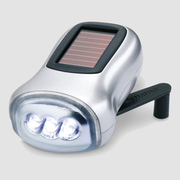 KC7130.jpg Torche solaire et à dynamo personnalisée – Image 1