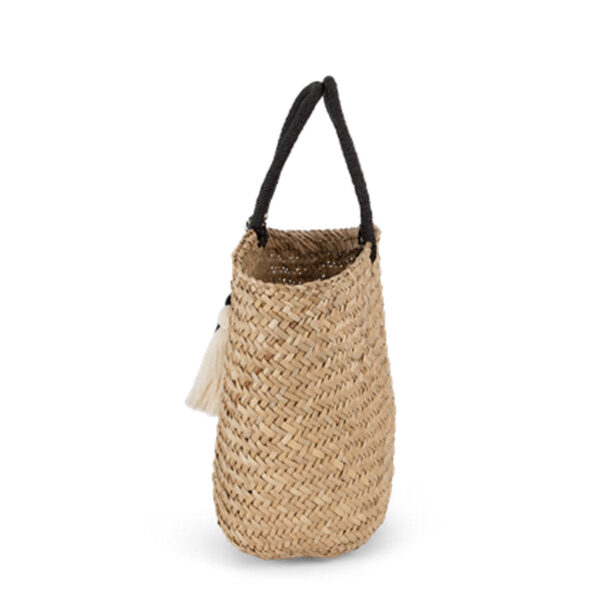 Panier shopping en paille Kimood personnalisé – Image 3