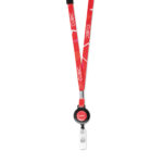 Lanyard avec enrouleur de badge personnalisé – Image 2