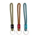 Sangle courte ronde en nylon bicolore personnalisée