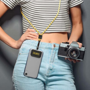 Cordon Crossbody avec Patch Porte-Téléphone personnalisé