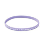 Bracelet personnalisé en silicone – Image 2