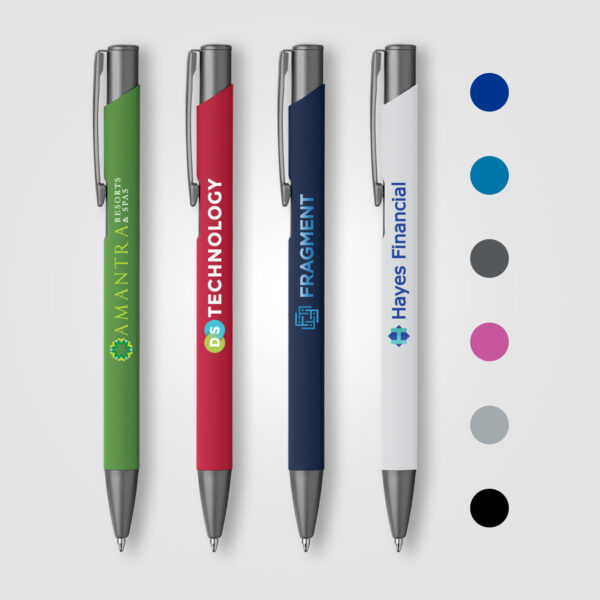Stylo personnalisé Crosby Gunmetal Softy – Image 1
