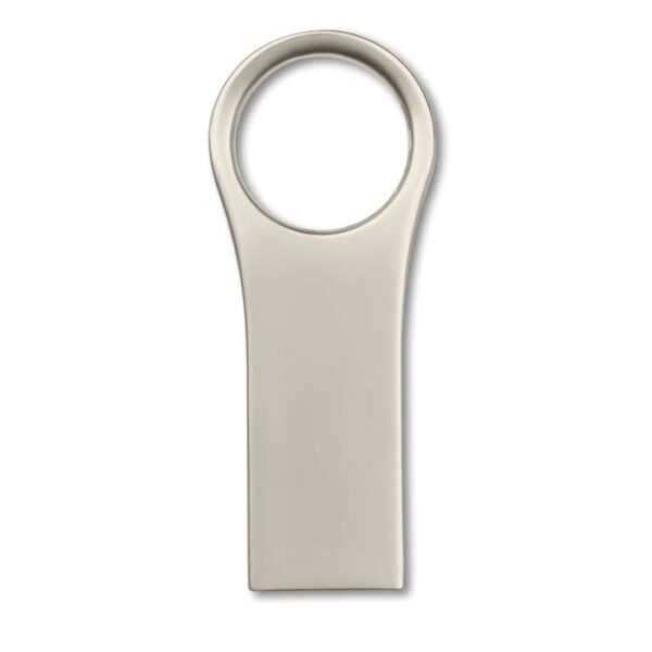 Mini clé USB en alliage de zinc avec détail rond personnalisée – Image 2