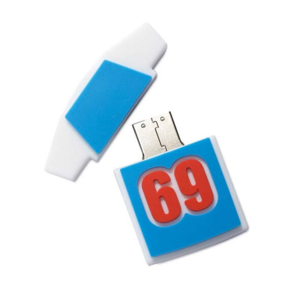 Clé USB Personnalisée en PVC Souple – Image 4