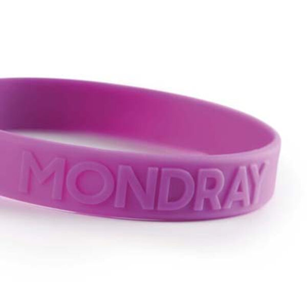 Bracelet personnalisé en silicone – Image 2