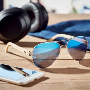 Lunettes de Soleil en Bambou personnalisées