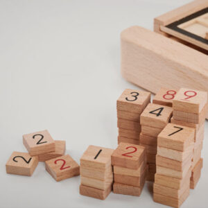 Planche de Sudoku en bois personnalisée