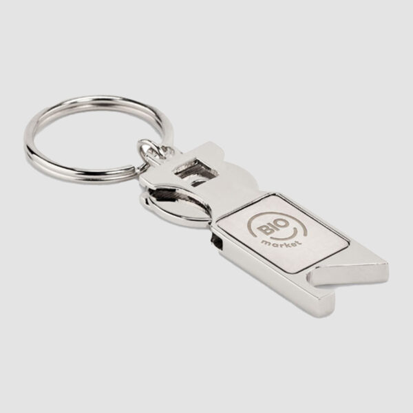 Porte-clés Jeton Euro personnalisé – Image 1