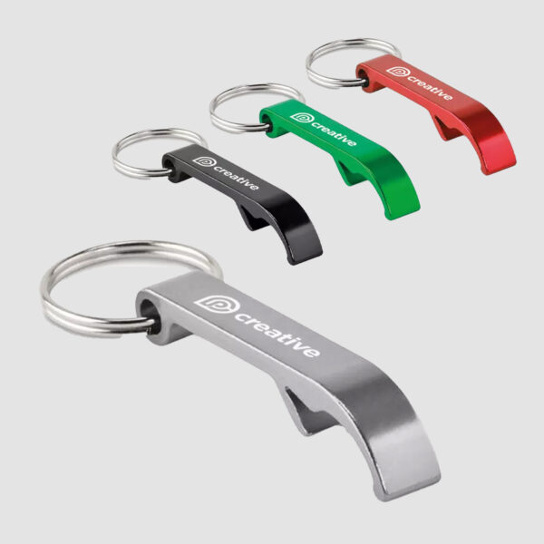 MO6923.jpg Porte-clés en aluminium recyclé personnalisé – Image 1