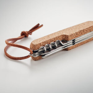 Couteau multi-outils en liège personnalisé