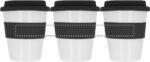 Gobelet simple paroi en polypropylène blanc brillant personnalisé - 350 ml – Image 2