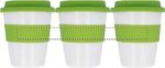 Gobelet simple paroi en polypropylène blanc brillant personnalisé - 350 ml – Image 7