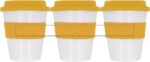 Gobelet simple paroi en polypropylène blanc brillant personnalisé - 350 ml – Image 8