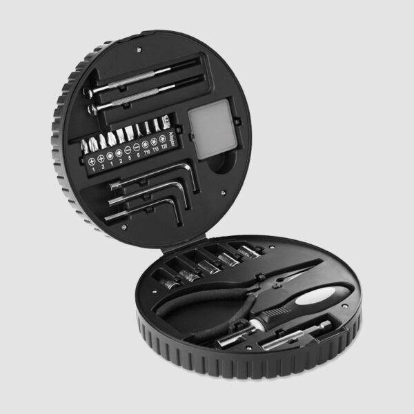 Set de Bricoleur en Forme de Roue personnalisé - 25 pièces – Image 1