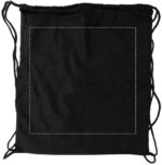 Sac à dos en coton personnalisé - 100 g/m² - 37 x 41 cm – Image 2