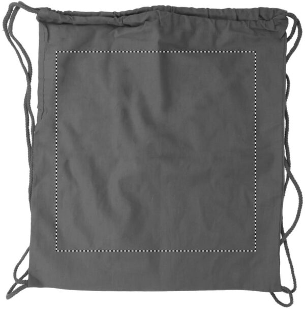 Sac à dos en coton personnalisé - 100 g/m² - 37 x 41 cm – Image 6