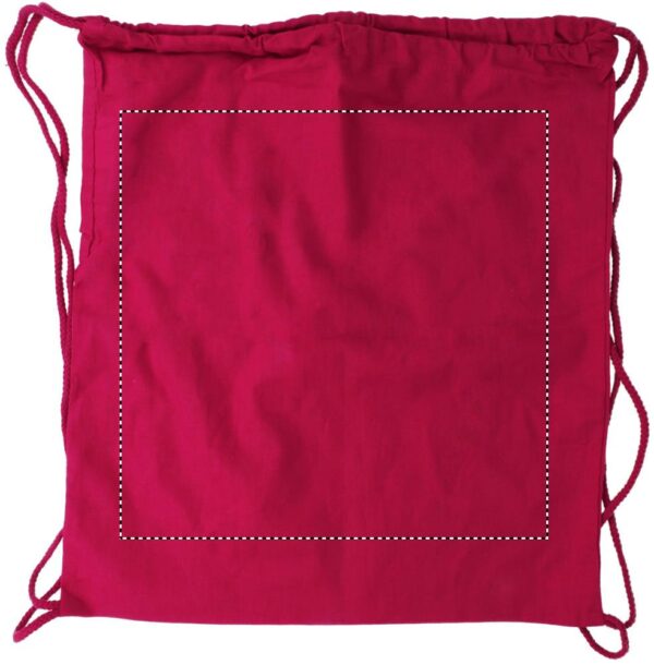 Sac à dos en coton personnalisé - 100 g/m² - 37 x 41 cm – Image 11