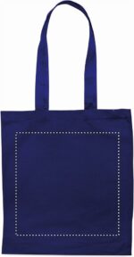Sac shopping en coton avec anses longues personnalisé - 140gr/m² – Image 4