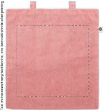 Sac shopping bicolore en coton et polyester recyclés personnalisé - 140 g/m² – Image 2