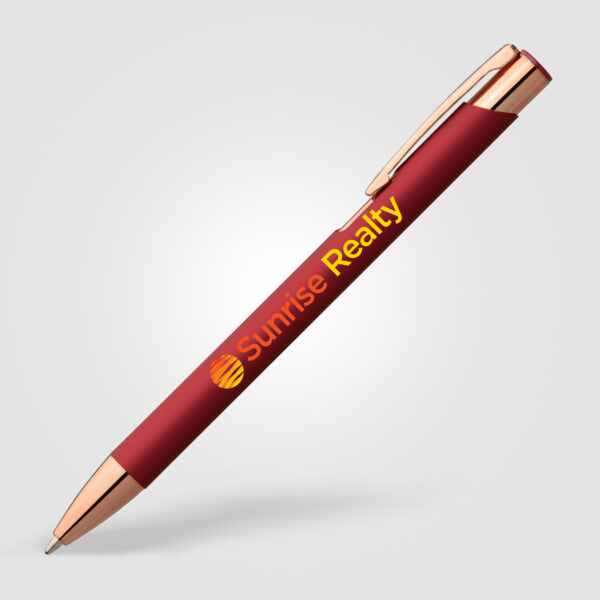 Stylo Crosby Softy Rose Gold personnalisé – Image 3