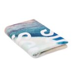 Serviettes de plage imprimées en quadri personnalisées – Image 3