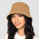 Bob écoresponsable en velours côtelé unisexe personnalisé - 310 g/m²