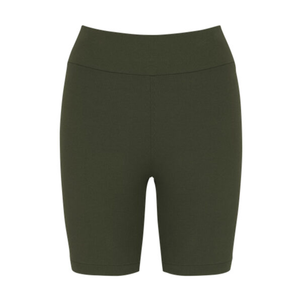 Short écoresponsable côtelé femme personnalisé – Image 2