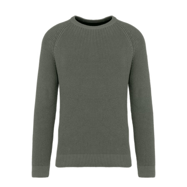 Pull écoresponsable à grosses mailles homme personnalisé – Image 2