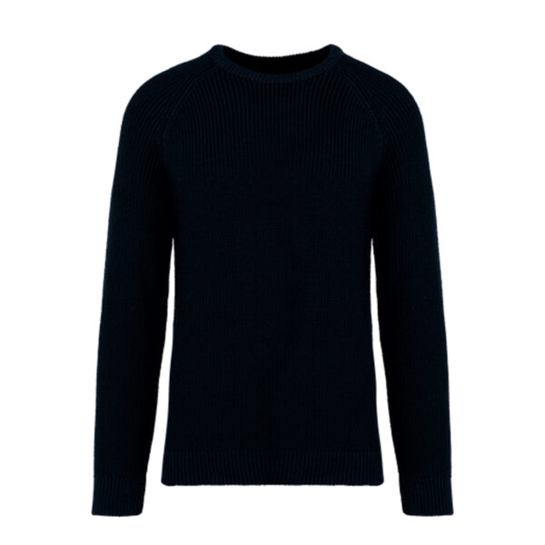 Pull écoresponsable à grosses mailles homme personnalisé – Image 3
