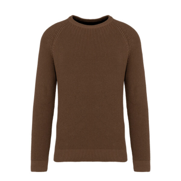 Pull écoresponsable à grosses mailles homme personnalisé – Image 4