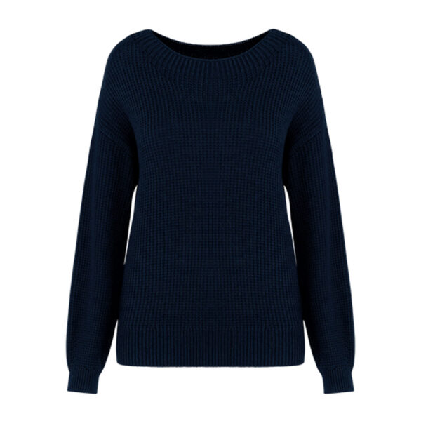 Pull écoresponsable en laine mérinos femme personnalisé – Image 2