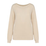 Pull écoresponsable en laine mérinos femme personnalisé – Image 3