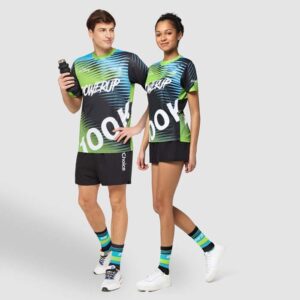 T-shirt ultraléger quadrillé personnalisé - 100 g/m²