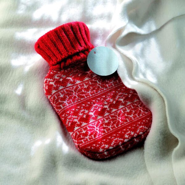 Bouillotte en jersey à motif nordique personnalisée - 310 ml – Image 1