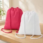 Sac à dos en coton personnalisé - 100 g/m² - 37 x 41 cm