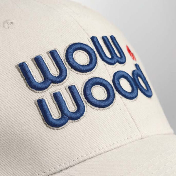 Casquette de baseball en coton à visière sandwich personnalisée – Image 2