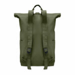 Sac à dos enroulable en coton et polyester recyclés personnalisé – Image 5