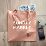 Sac shopping en coton bio personnalisé - 140g/m²