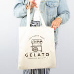 Sac shopping en coton bio personnalisé - 140g/m²