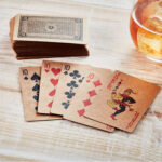 Cartes à jouer classiques en papier recyclé personnalisées